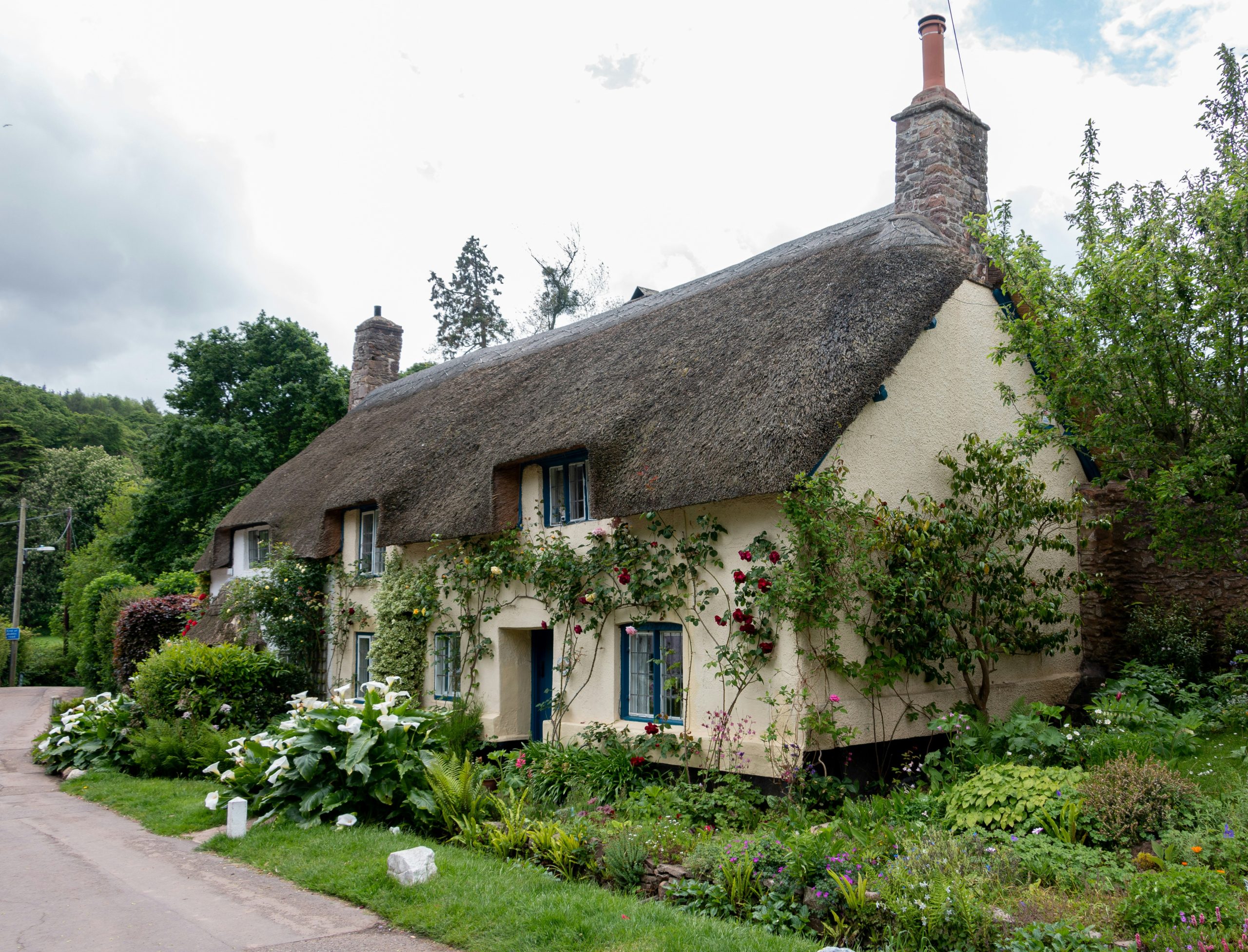 A year-round cottage home with a well-established garden